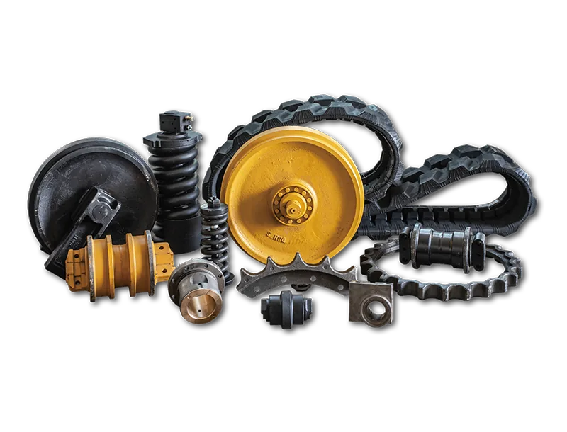 Excavator undercarriage parts